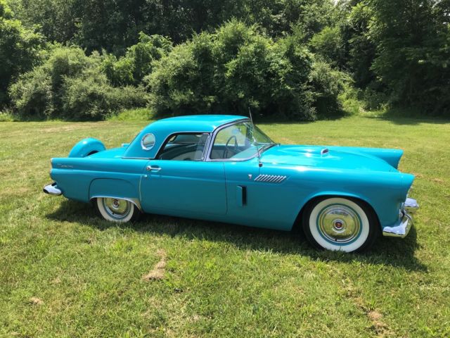 1956 two owner Excellent #3 + driver. 1956-the best one- two tops. 1956 Ford Thunderbird Hard top and Convertible
