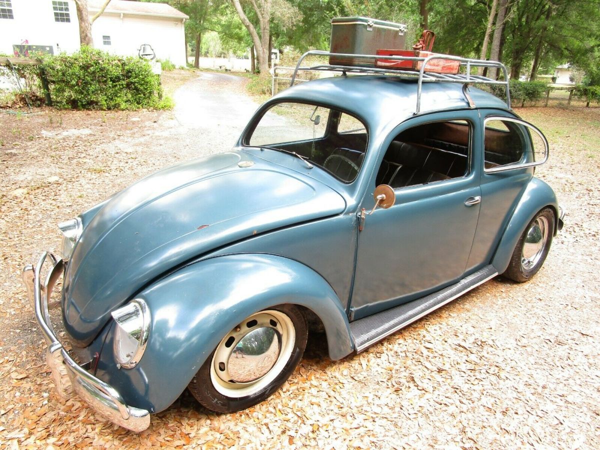 1956 Volkswagen Beetle Oval VW Bug Kafer not Split Garage Barn Find NO RESERVE 1956 Volkswagen Beetle - Classic