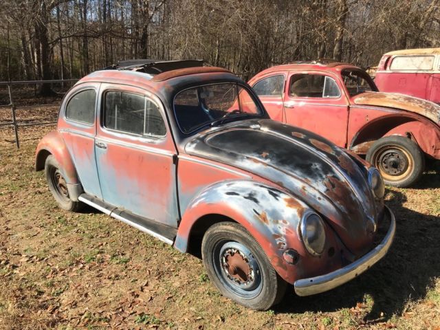 1956 Volkswagen Beetle rag top 1956 Volkswagen Beetle - Classic