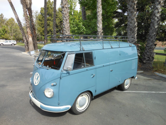 1956 Volkswagen Bus/Vanagon Wolfsburg Double Door Panel Bus Transport Split - photo 6