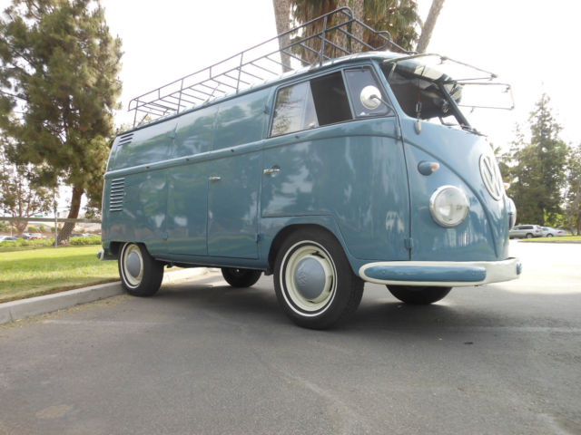 1956 Volkswagen Bus/Vanagon Wolfsburg Double Door Panel Bus Transport Split - photo 7