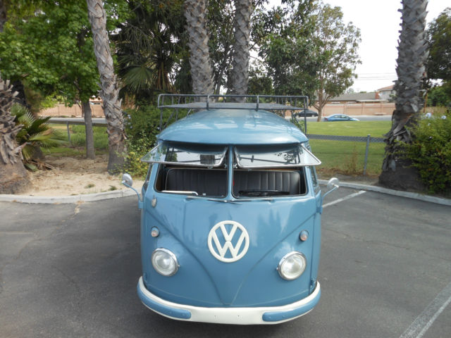 1956 Volkswagen Bus/Vanagon Wolfsburg Double Door Panel Bus Transport Split - photo 8