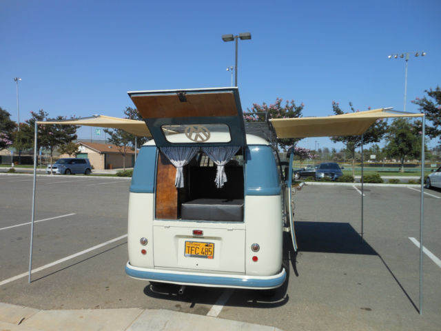 1956 Volkswagen Bus/Vanagon Double Door Westfalia Camper Wolfsburg Transporter - photo 5