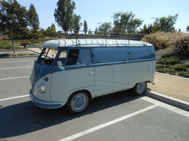1956 Volkswagen Bus/Vanagon Double Door Westfalia Camper Wolfsburg Transporter - photo 6