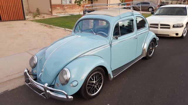 1956 VW Bug Oval Ragtop 1956 Volkswagen Beetle - Classic
