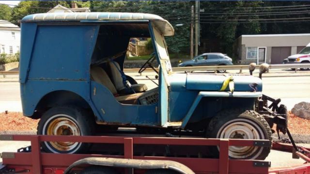 1956 Willys DJ3 1st edition with 4x4 Original survivor 1956 Willys Station Wagon