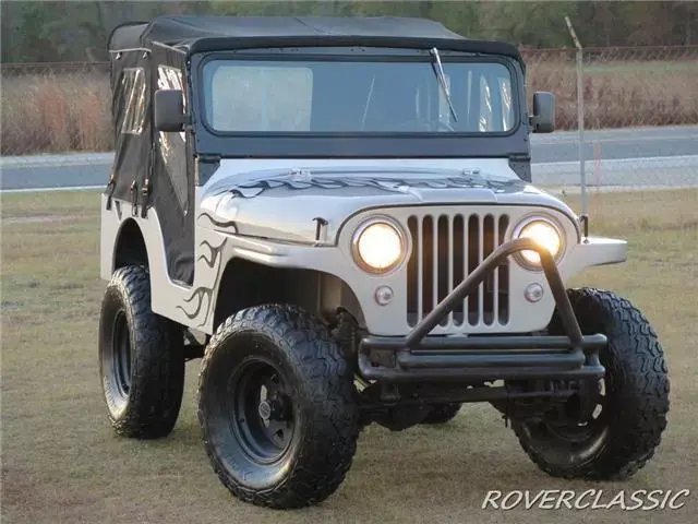 1956 WILLYS JEEP, Silver with 887 Miles available now! 1956 WILLYS JEEP CJ3B