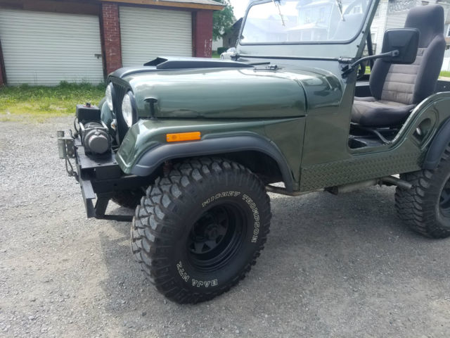 1956 Willys jeep power steering winch roll bar - photo 2