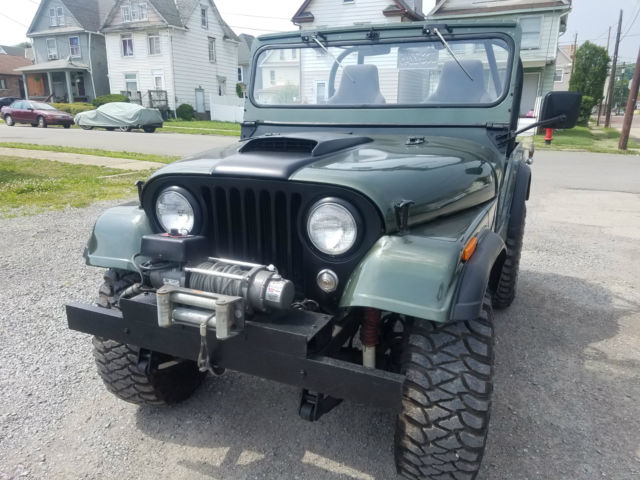 1956 Willys jeep power steering winch roll bar - photo 3