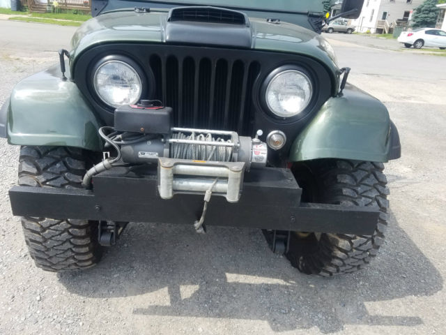 1956 Willys jeep power steering winch roll bar - photo 4