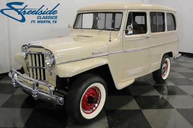 1956 Willys Station Wagon 72410 Miles Beige SUV 226 CI I6 3 Speed Manual 1956 Willys Station Wagon --