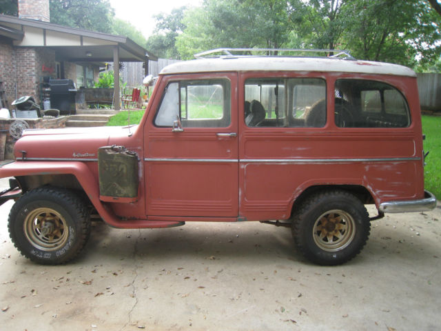 1956 Willys Wagon Jeep 4x4 - Original Body/Parts/Motor - Restoration Project 1956 Willys
