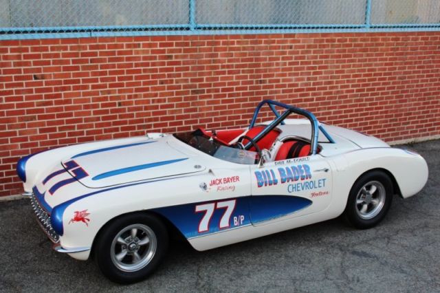 1957 #00 Corvette Dave MacDonald's 1st Race Car Vintage FI Racer (Tribute) 1957 Chevrolet Corvette