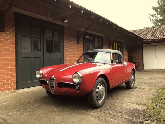 1957 Alfa Romeo spider 1957 Alfa Romeo Spider