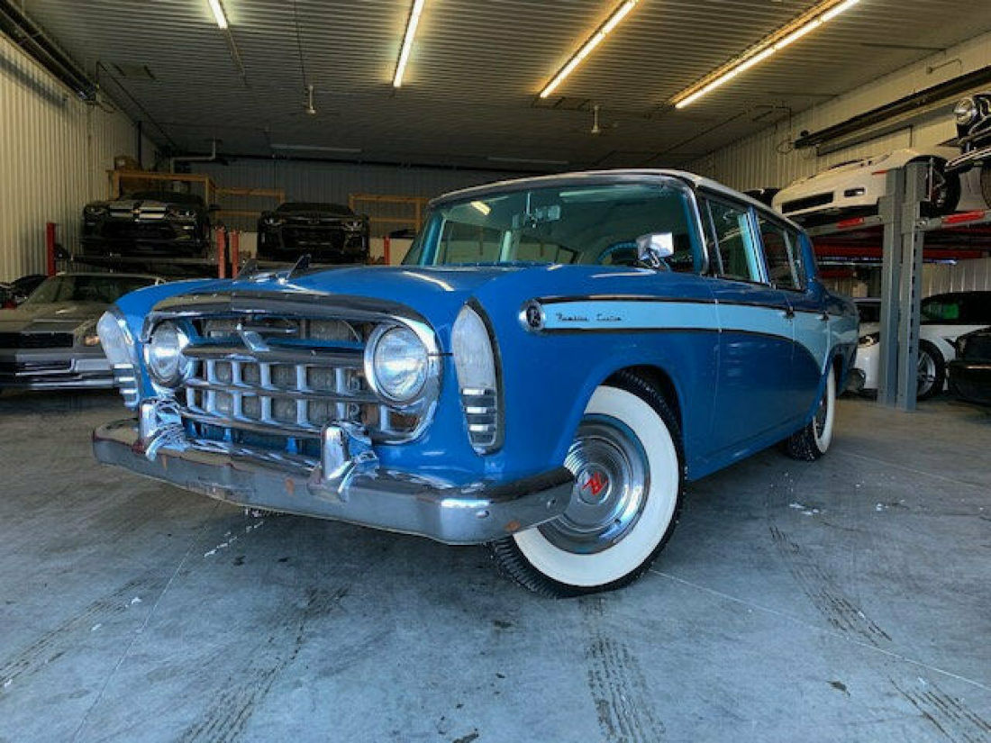 1957 AMC RAMBLER CUSTOM LOW ORIGINAL MILE TIME CAPSULE MUST SEE 1957 AMC RAMBLER CUSTOM CUSTOM