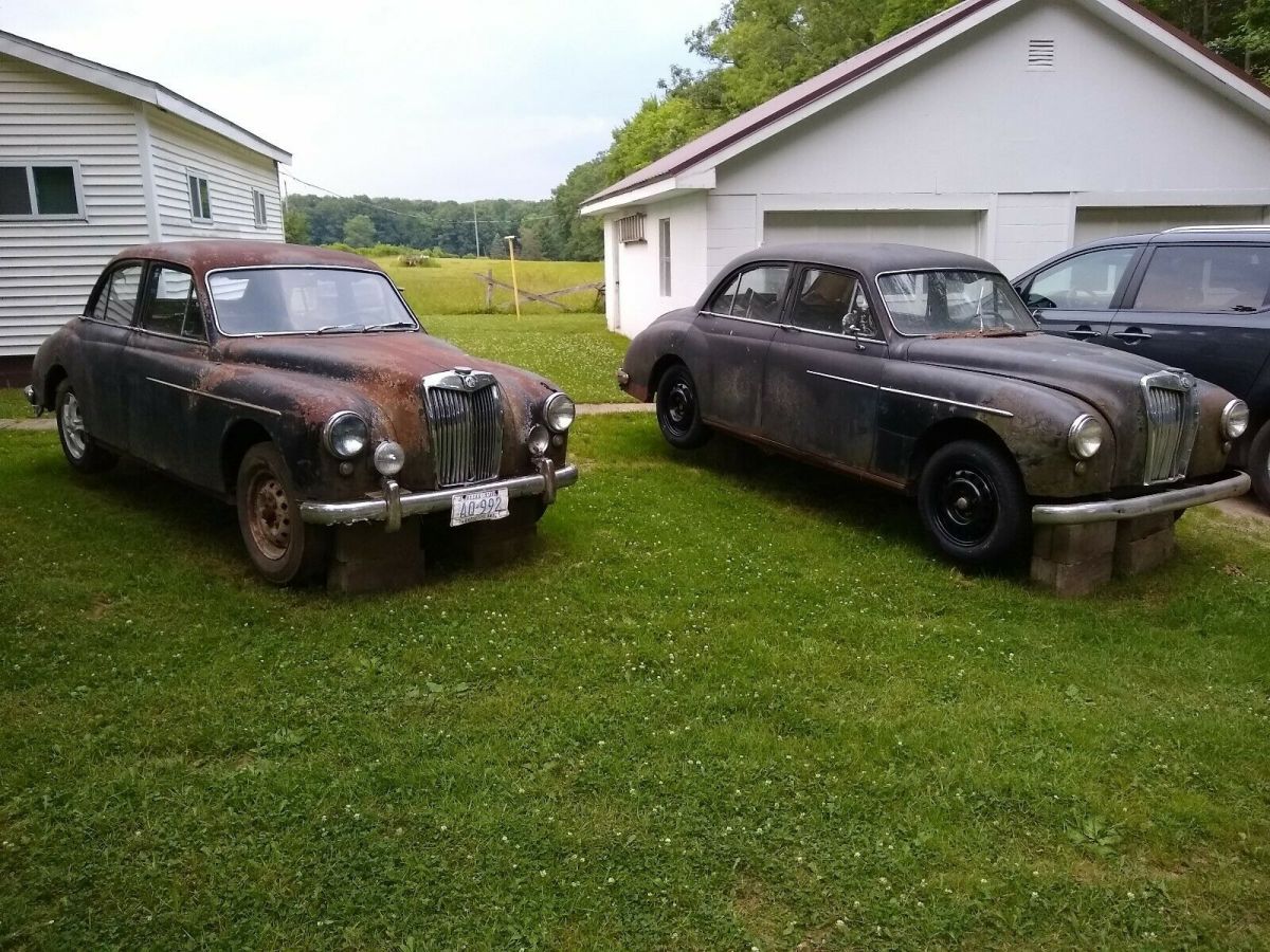 1957 & 1958 MG Magnette project cars 1957 MG Magnette
