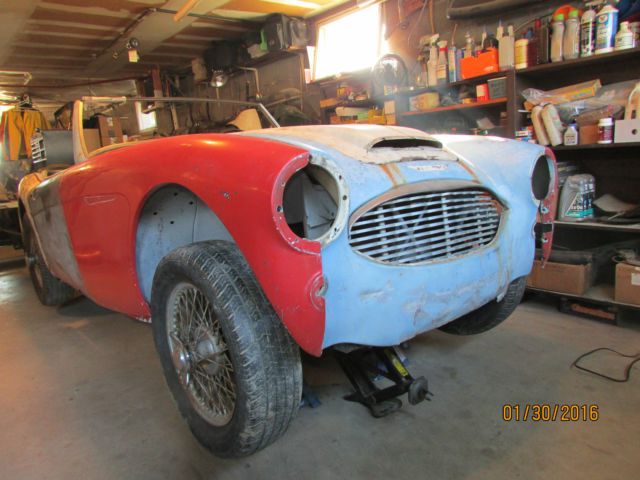 1957 Austin Healey 100-6