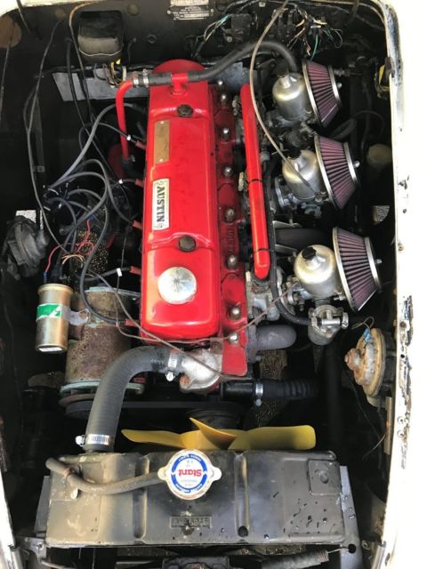 1957 Austin Healey 100.6 black - photo 9