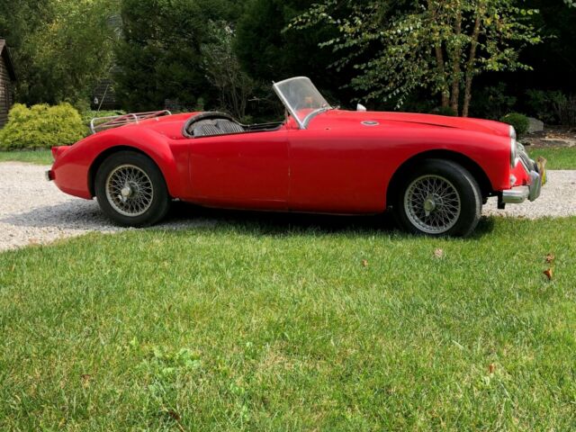 1957 Barn Find MGA Just Out Of Long Term Storage 1957 MG MGA