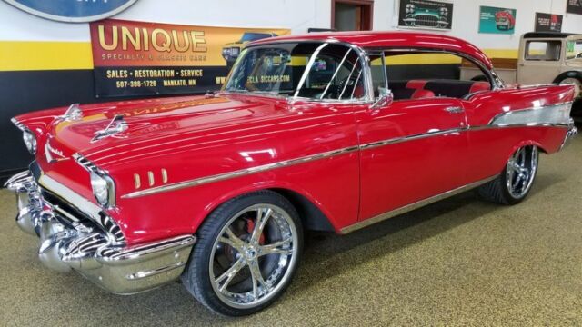 1957 Bel Air 2 Door Hardtop! 350, AC, Overdrive Transmission! TRADES? 1957 Chevrolet Belair 2dr Hardtop