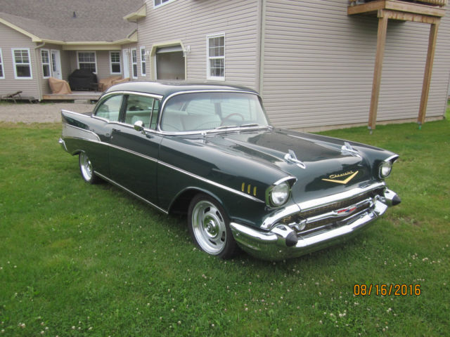 1957 Bel Air 2 door post lower reserve 1957 Chevrolet Bel Air/150/210