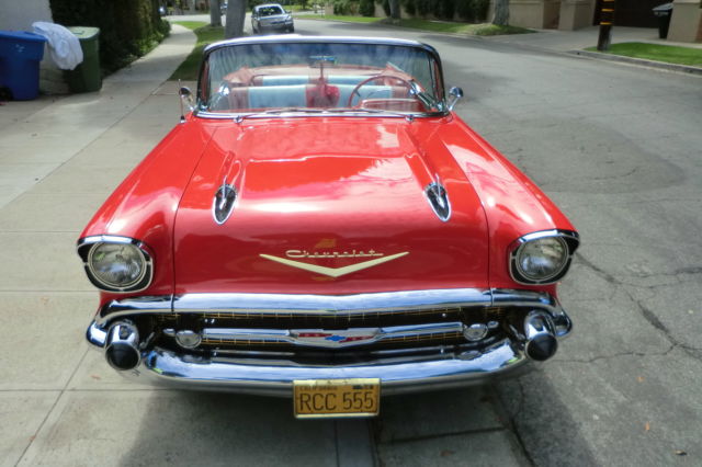 1957 Bel-Air 210 Rag Top Fuel Injection Same Owner 1989 Calif. 1 of 68 built ! 1957 Chevrolet Bel Air/150/210 Bel-Air 210 Fuel Injection