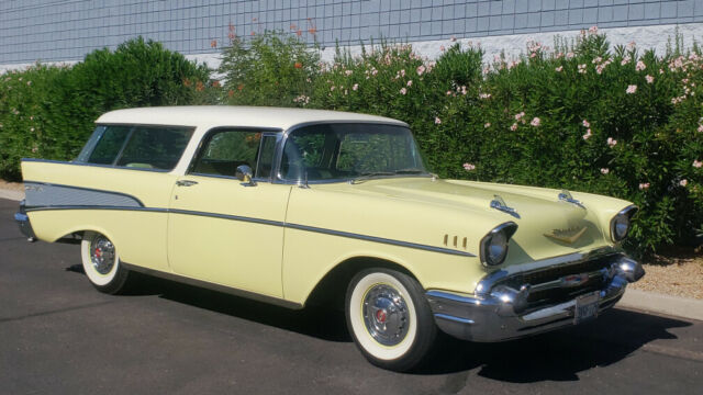 1957 Bel Air Nomad Power Steering A/C Beautfiul Must See 1957 Chevrolet Nomad Bel Air Nomad V8 283