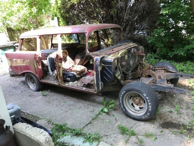 1957 Bel-Air Station Wagon (Green Paper) Named The Ticket Taker 1957 Chevrolet Bel Air/150/210
