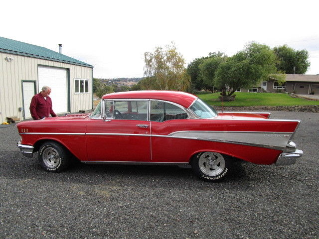 1957 BelAir 2-dr Hardtop Big Block 468 with turbo 400 1957 Chevrolet Bel Air/150/210 Stock BelAir
