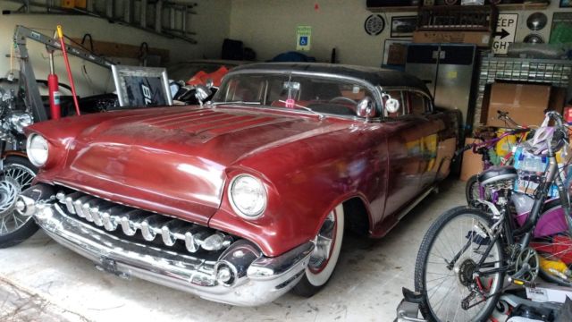 1957 Belair 4 Door chopped Custom NO RESERVE SOLD TO HIGGEST BIDDER 1957 Chevrolet Bel Air/150/210 4 door