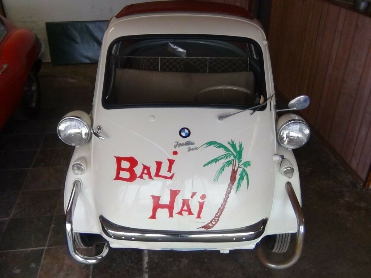 1957 BMW Isetta 300 Sliding window with rear Cabriolet - photo 4