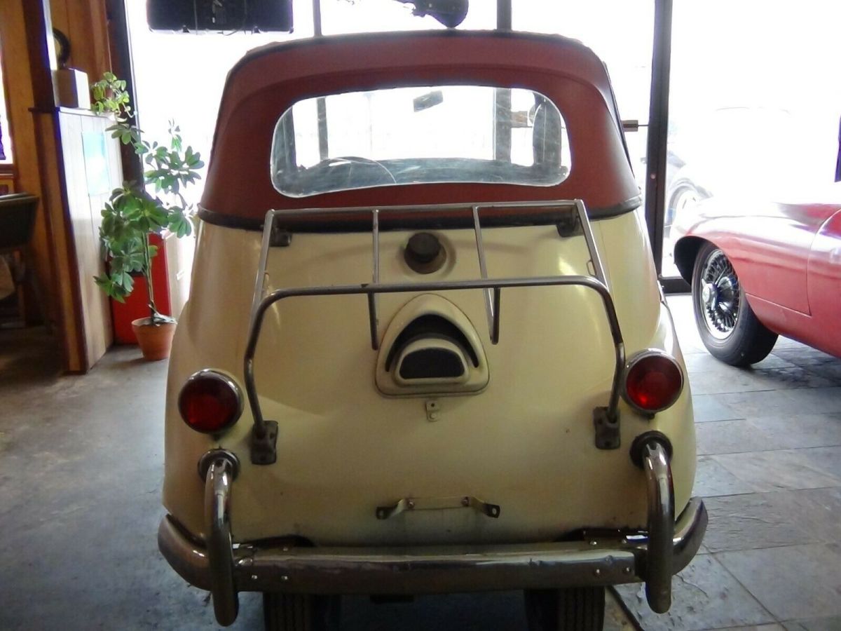 1957 BMW Isetta 300 Sliding window with rear Cabriolet - photo 7