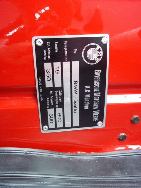 1957 BMW Isetta 300 - photo 12
