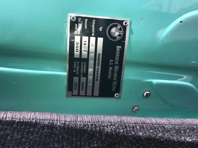 1957 BMW Isetta 300 Fully Restored - photo 13