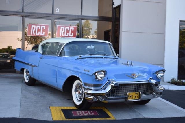 1957 Cadillac Coupe de Ville 71,591 Miles Tahoe Blue Automatic 1957 Cadillac DeVille --