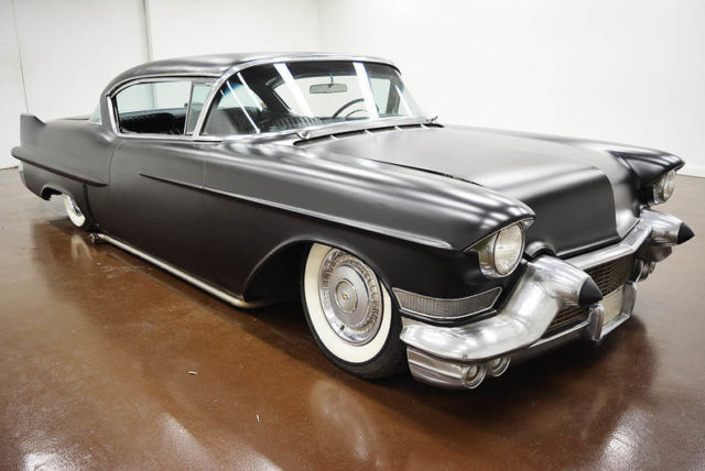 1957 Cadillac DeVille Air Ride Project 55252 Miles BLACK 390 V8 Original 1957 Cadillac DeVille Air Ride Project