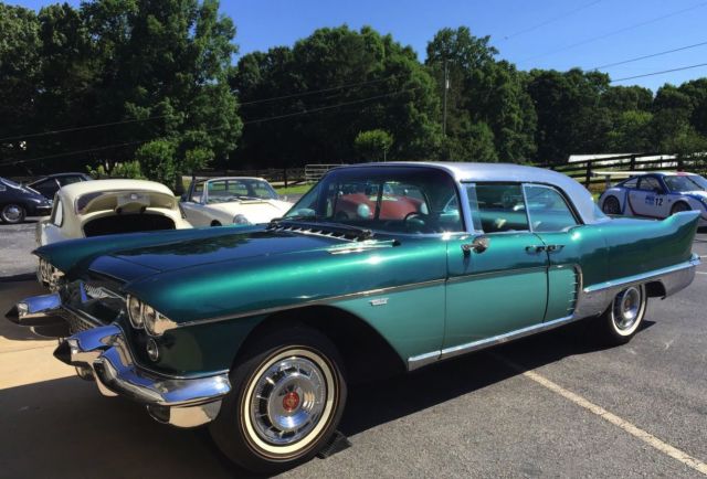 1957 Cadillac Eldorado Brougham Jamaican Green with Vanities #177 1957 Cadillac Eldorado Stainless Roof Brougham
