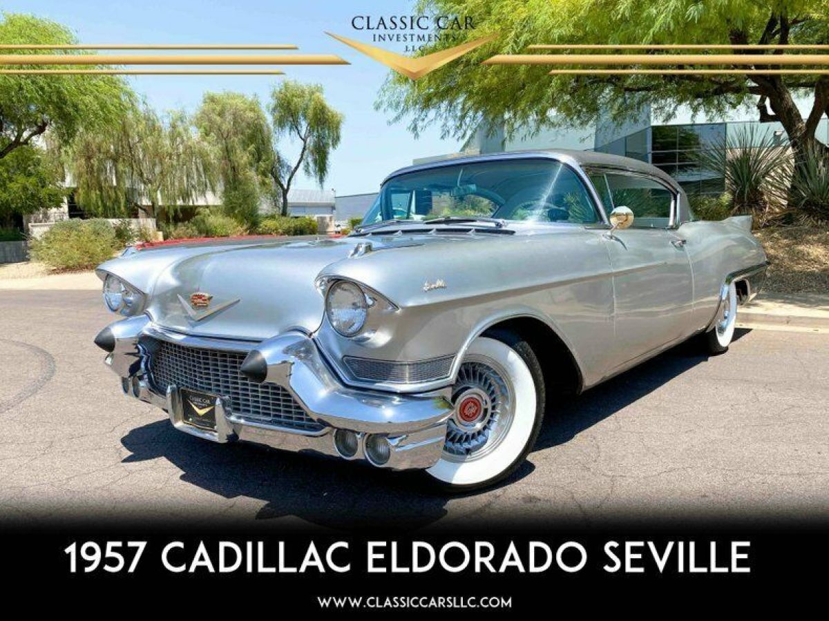 1957 Cadillac Eldorado Seville - Factory A/C - Sabre Wheels - Gorgeous Car -WOW! 1957 Cadillac Eldorado Eldorado