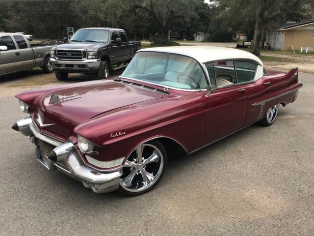 1957 Cadillac Series 62 4 Door Hardtop Street Rat Hot Rod Custom Pro Touring 1957 Cadillac Series 62 Deluxe Sedan DeVille 4DR Series 63