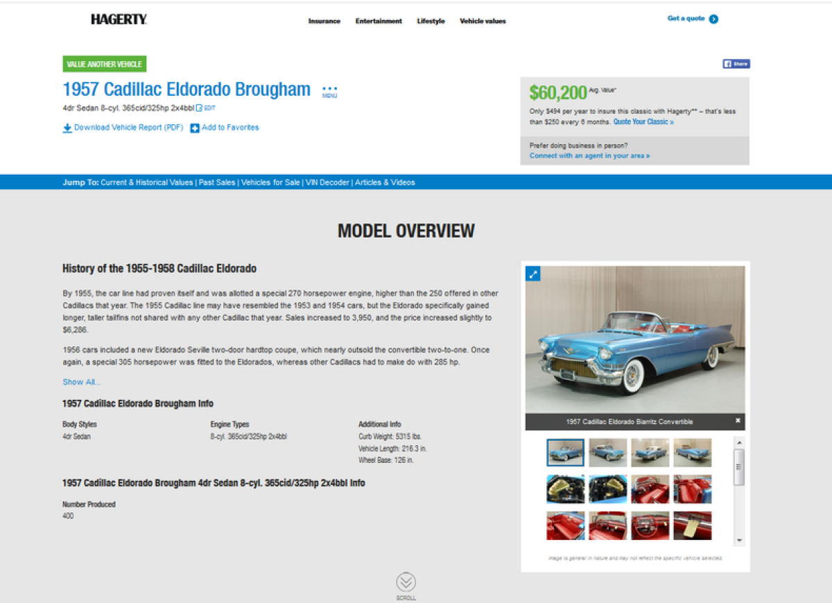 1957 Cadillac Brougham ONLY 400 PRODUCED/ Eldorado Brougham Fleetwood - photo 3