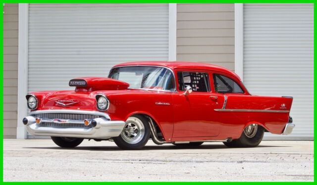 1957 Chevrolet Bel Air/150/210 STREET LEGAL / Chrome Malloy Chassis / Brodix 434
