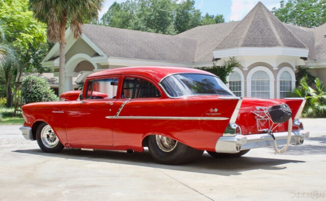 1957 Chevrolet Bel Air/150/210 STREET LEGAL / Chrome Malloy Chassis / Brodix 434 - photo 4