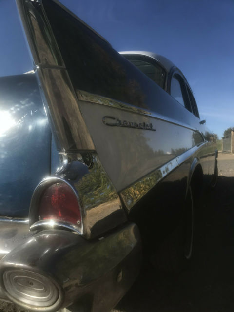 1957 Chevrolet 2 door 210 vintage dragstrip car 1957 Chevrolet Bel Air/150/210