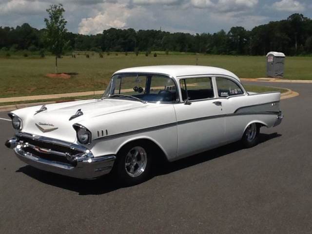 1957 Chevrolet 210 Belair Trim 327/350 Tremec 5 Speed NO RUST See my videos 1957 Chevrolet Bel Air/150/210