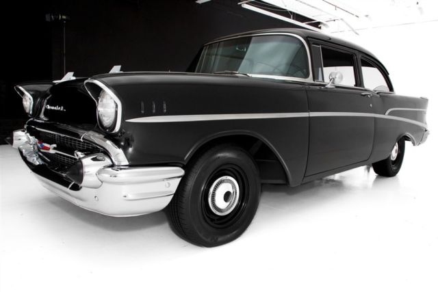1957 Chevrolet 210 Black 4-Speed Street Racer - photo 8