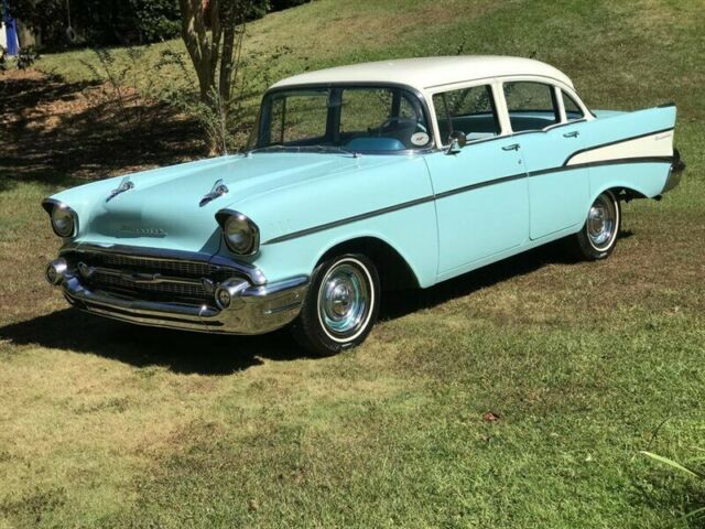 1957 Chevrolet 210, Blue with 3983 Miles available now! 1957 Chevrolet Bel Air/150/210 --