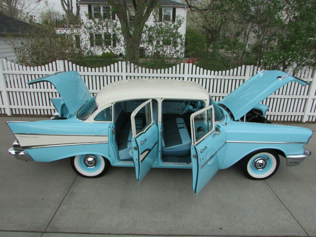1957 Chevrolet Bel Air/150/210 SHOW QUALITY RESTORATION - photo 10