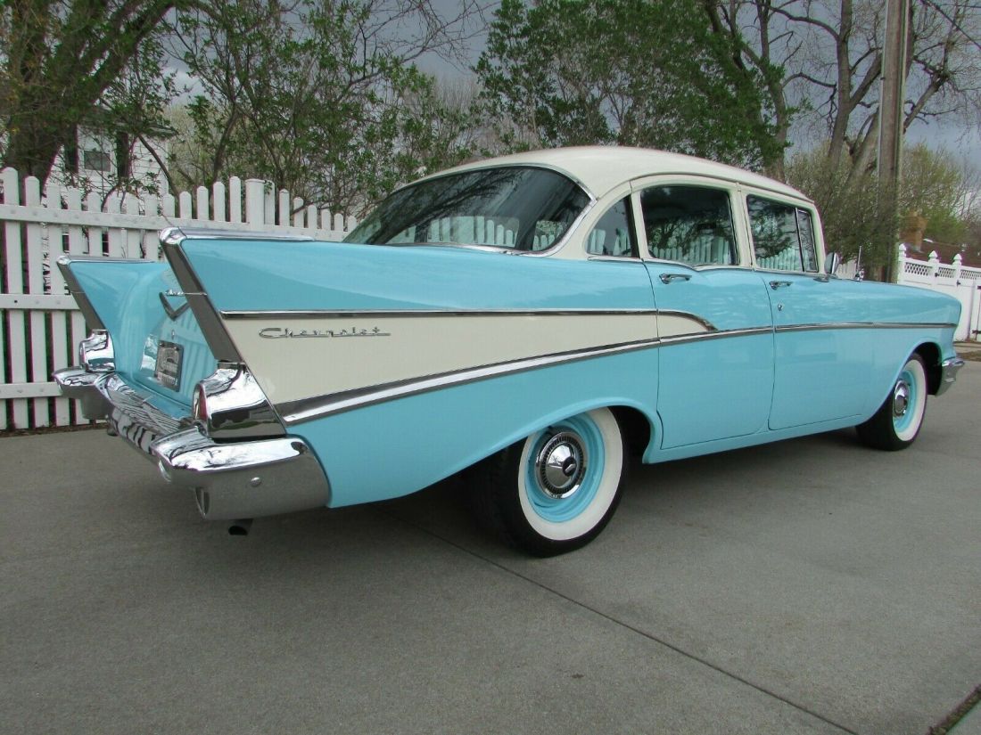 1957 Chevrolet Bel Air/150/210 SHOW QUALITY RESTORATION - photo 12
