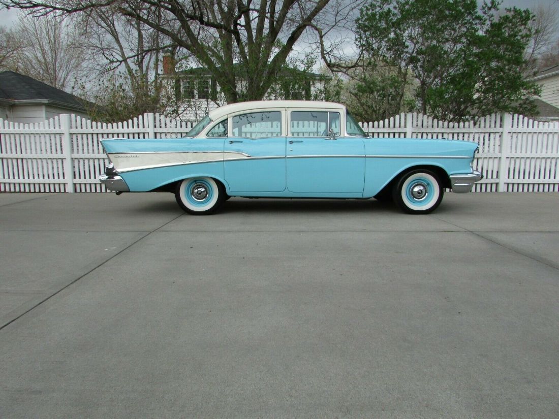 1957 Chevrolet Bel Air/150/210 SHOW QUALITY RESTORATION - photo 4