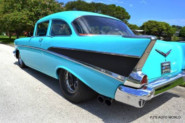 1957 Chevrolet Bel Air/150/210 V8 Twin Turbo Super Chevy magazine car - photo 13